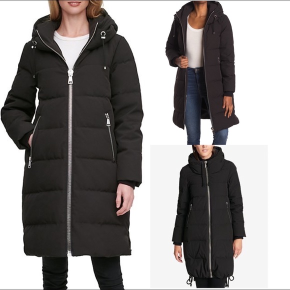 Dkny Jackets & Blazers - NWT ✨DKNY Zip Front Hooded Down Puffer Coat